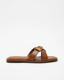 Calvi Vegan Leather Slide Sandals Women’s Summer 3