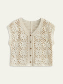Elara Jacquard Cotton Tank Top Summer 1