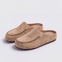 Moka Retro Moccasin Mules | Slip-On Platform Loafer Style