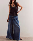 Mira Cotton Blend Wide Leg Jeans Women’s 0