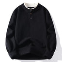 Core Waffle Knit Henley Pullover