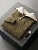 Torino Wool Collar Sweater