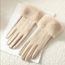 Camille Fur Cuff Gloves - Marcus Rhode