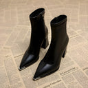 Camille Chrome Tip Boot