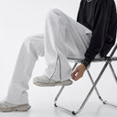 Straight - Cut Zipped Sweatpants - Marcus Rhode