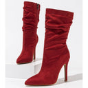 Velvette Stiletto Boot - Marcus Rhode