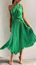 Ayla Lightweight One Shoulder Midi Dress 5