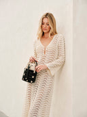 Ayla Viscose Blend Maxi Dress Lightweight 0
