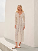 Ayla Viscose Blend Maxi Dress Lightweight 5