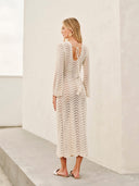 Ayla Viscose Blend Maxi Dress Lightweight 6