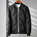 Treviso Quilted Bomber Jacket, Padded Insulation and Ribbed Collar and Cuffs