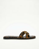 Calvi Vegan Leather Slide Sandals Women’s Summer 1