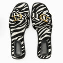 Calvi Vegan Leather Slide Sandals Women’s Summer 7