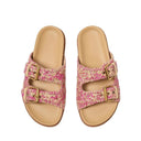 Carmen Woven Raffia Sandals for Women 6