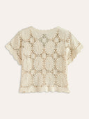 Celia Floral Crochet Cotton Cardigan Women’s 2