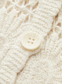 Celia Floral Crochet Cotton Cardigan Women’s 3