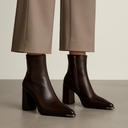 Camille Chrome Tip Boot