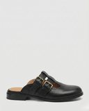 Clara Leather Block Heel Mules 1
