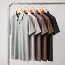 Davin Polo Shirt | Tonal Jacquard Pattern Short Sleeve Polo
