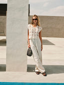 Elara Jacquard Cotton Tank Top Summer 6