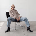 Elvia Faux Fur Jacket | Winter Soft Plush Faux Fur Short Coat