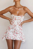 Evelyn Floral Cotton Sateen Dress Summer 1