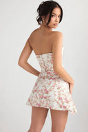 Evelyn Floral Cotton Sateen Dress Summer 2