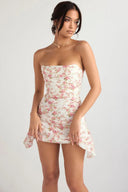 Evelyn Floral Cotton Sateen Dress Summer 4