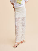 Fira Lace Maxi Skirt Stretchy Women’s Long Skirt 3