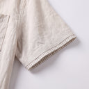 Orven Matching Set | Loose Short Sleeve Shirt and Wide-Leg Pan