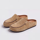 Moka Retro Moccasin Mules | Slip-On Platform Loafer Style