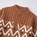 Heritage | Fair Isle Mock-Neck Knit Pullover