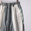 Koven Utility Pants | Colorblock Wide-Leg Drawstring Pants