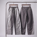 Koven Utility Pants | Colorblock Wide-Leg Drawstring Pants