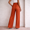 Livia Linen Blend Wide Leg Trousers Summer 1