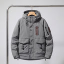 Marek Parka | Hooded Utility Jacket with Multi-Pocket Design