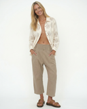 Mason Curved Seam Denim Pants 4