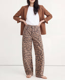 Mason Wide Leg Cotton Blend Jeans 0