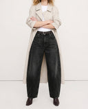 Mason Wide Leg Cotton Blend Jeans 5