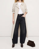 Mason Wide Leg Cotton Blend Jeans 8