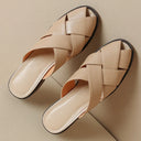 Mason Woven Leather Mules Shoes for Women 0