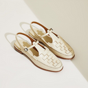 Milan Woven Leather Sandals for Women 3