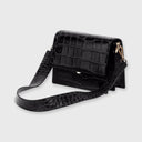 Mira Crocodile Texture Vegan Leather Crossbody Bag Women’s 0