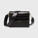Mira Crocodile Texture Vegan Leather Crossbody Bag Women’s 1