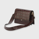 Mira Crocodile Texture Vegan Leather Crossbody Bag Women’s 3
