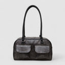 Mira Distressed Vegan Leather Shoulder Bag Women’s 0