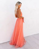 Mira Floral Long Sleeve Maxi Dress Women’s 1