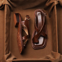 Mira Italian Leather Sandals for Women with Cushioned Footbed 8