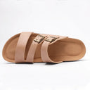 Mira Nappa Leather Slide Sandals Summer 6