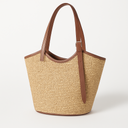 Mira Rattan Beach Tote Boho Style Women’s 1